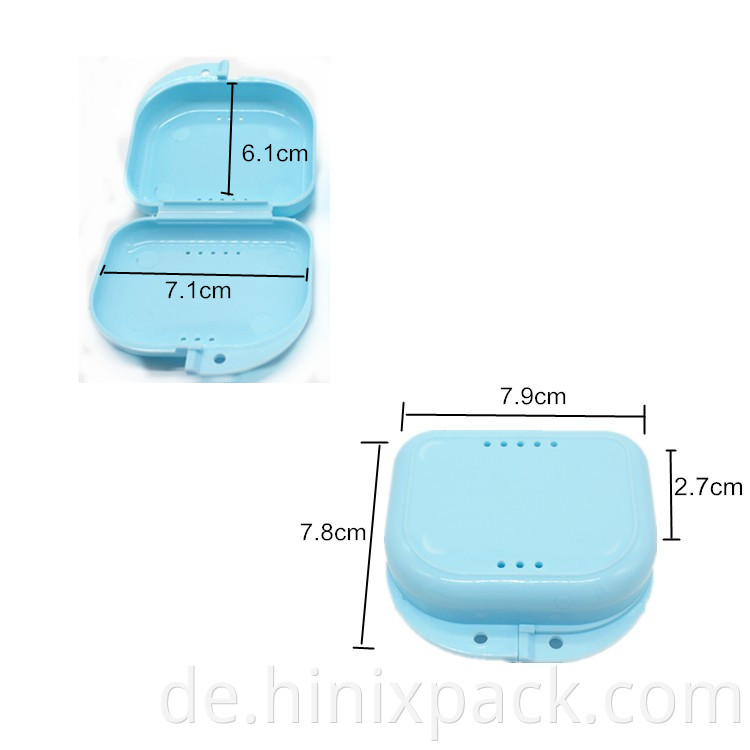 Denture Storage Box Dental Store Orthodontic Retainer Box